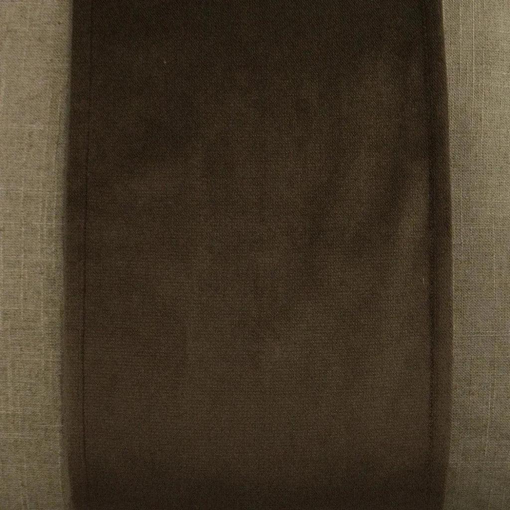 Jefferson Band Brown Large Throw Pillow Insert