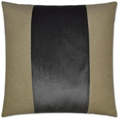Jefferson Band / Ribbon Grey Large Throw Pillow Insert