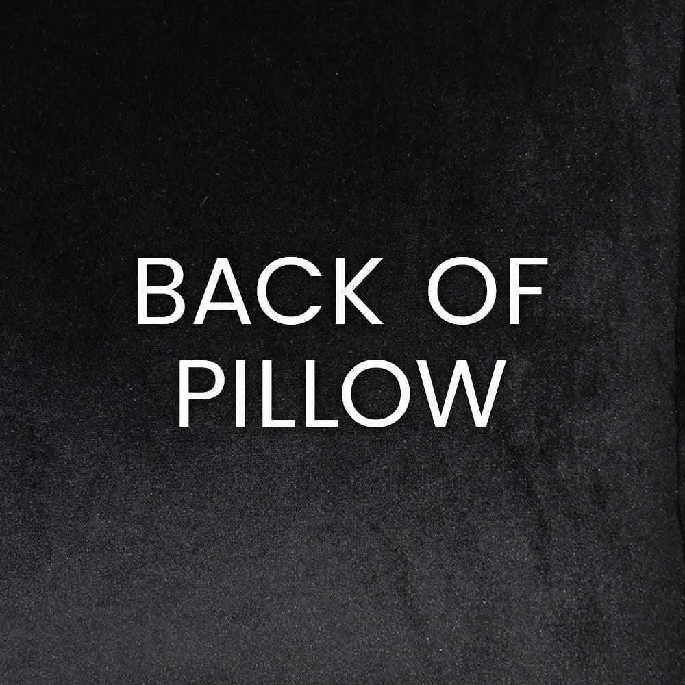 Jefferson Black Ribbon Black Large Throw Pillow Insert