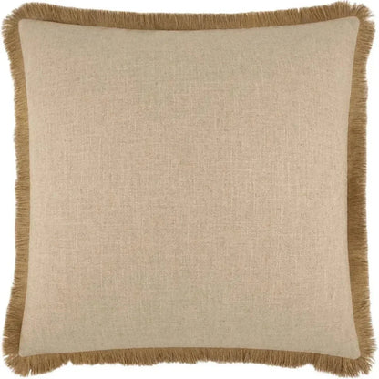 Jefferson Fringe Brown Throw Pillow Insert