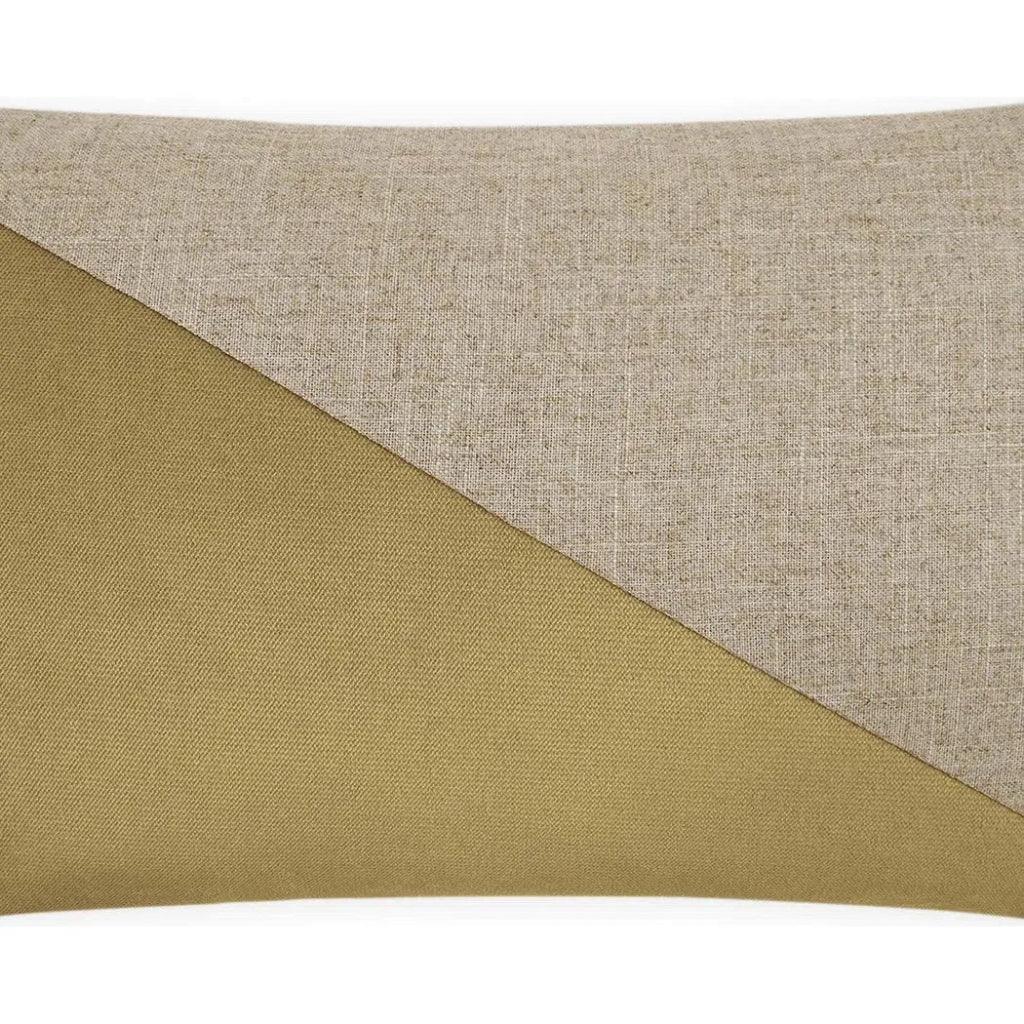 Jefferson Lumbar Maize Brown Throw Pillow Insert