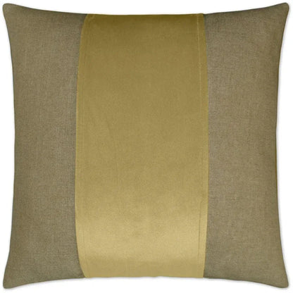 Jefferson Maize Band Taupe Large Throw Pillow Insert