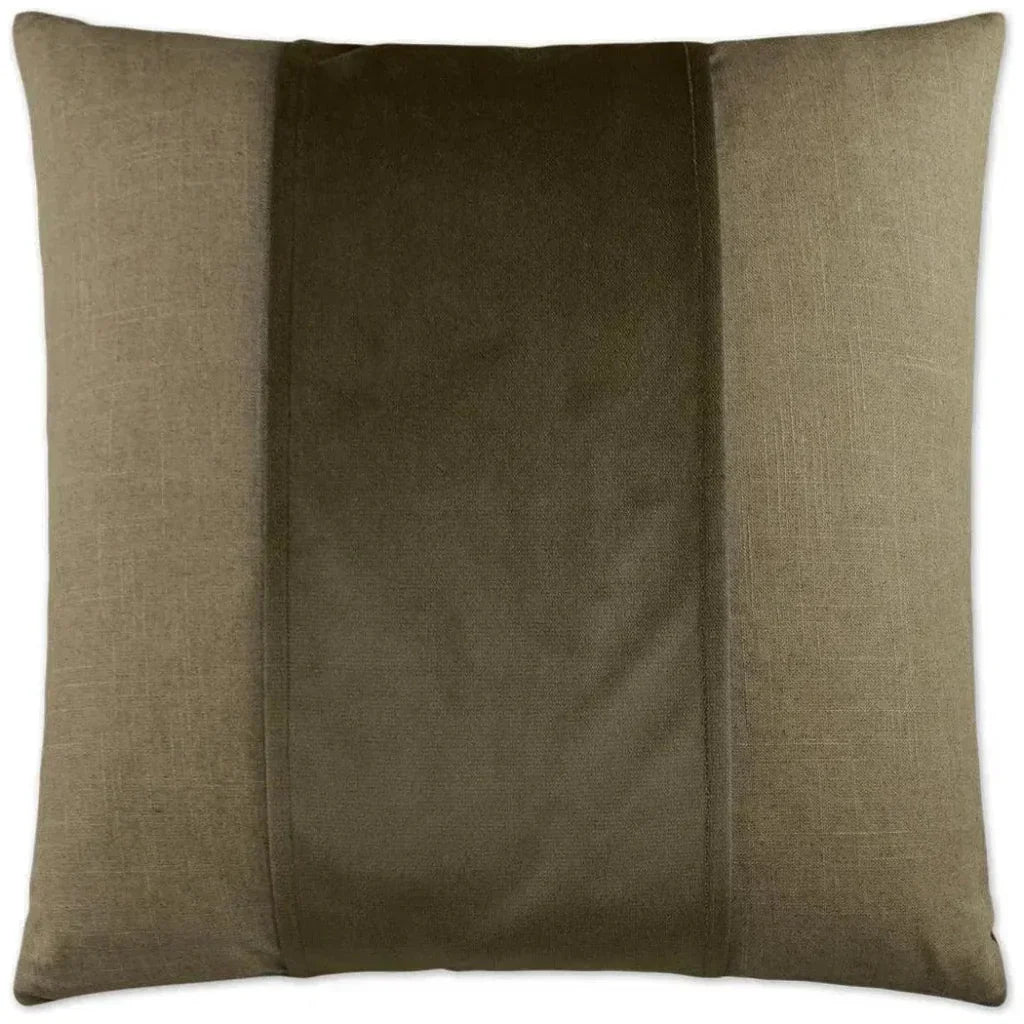 Jefferson Otter Ribbon Brown Large Throw Pillow Insert