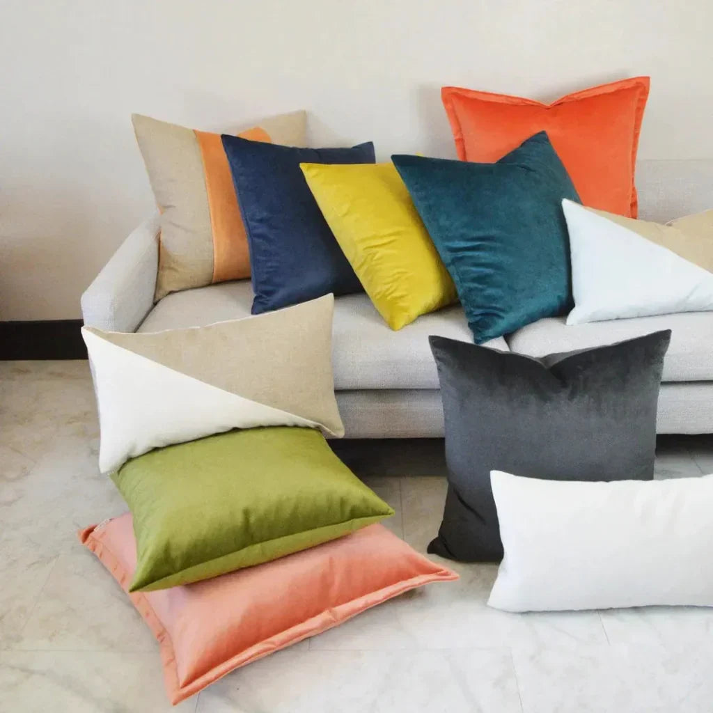 Jefferson Satsuma Band Orange Large Throw Pillow Insert