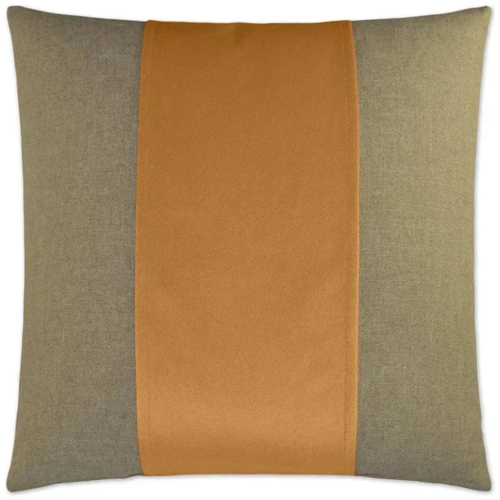 Jefferson Satsuma Band Orange Large Throw Pillow Insert