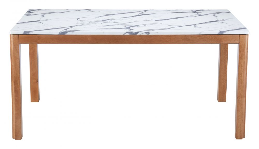 Jemy Wooden Rectangular Dining Table