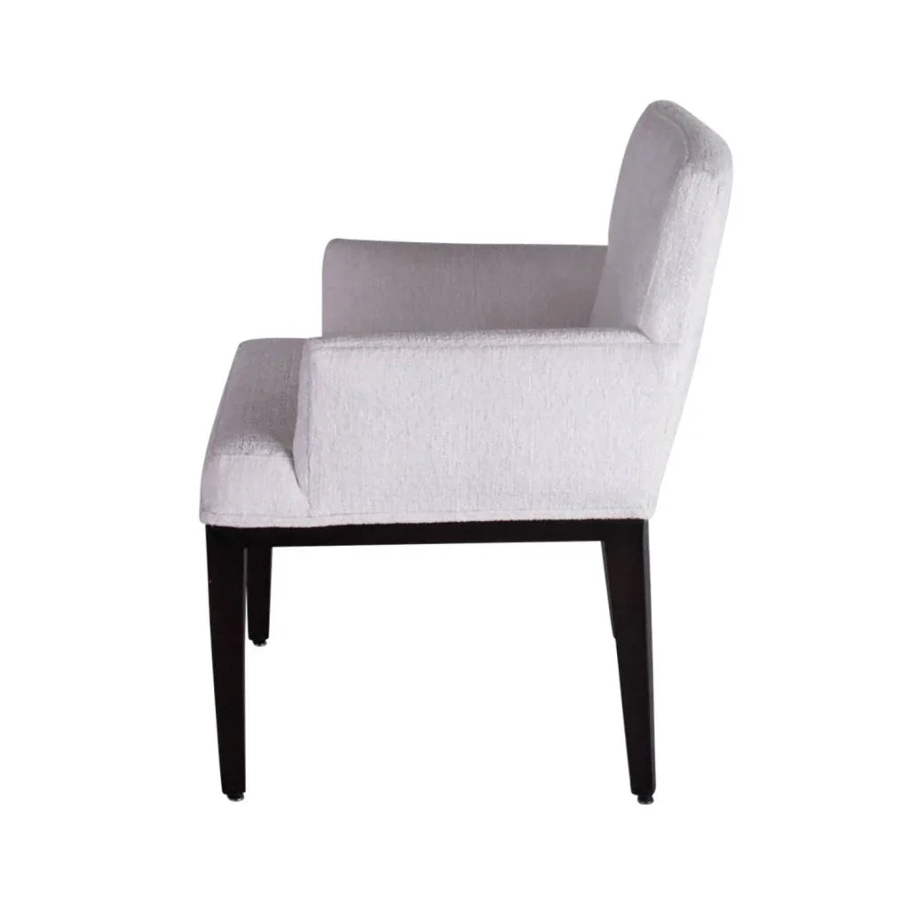 Jenn White Arms Dining Chair