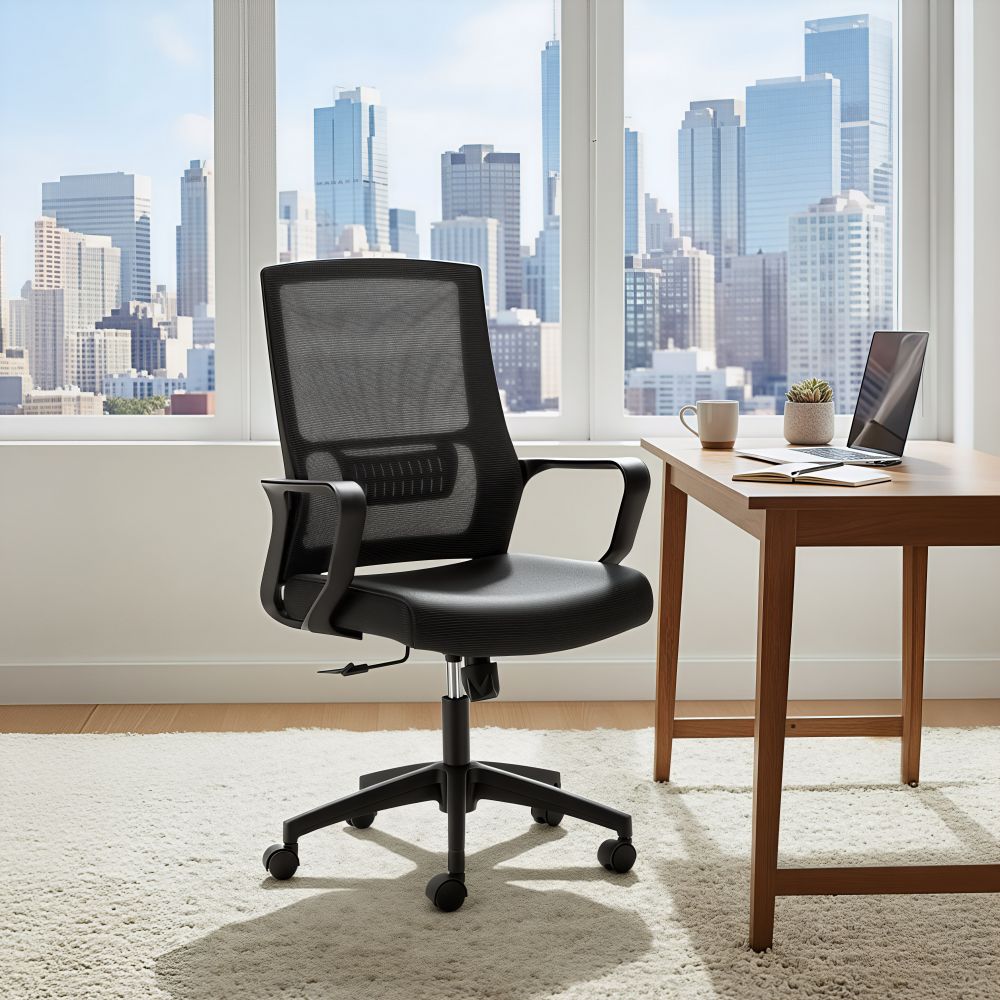 Jett Mesh Fabric Low Back Office Chair