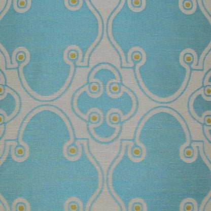 Jewelry Blue Throw Pillow With Insert