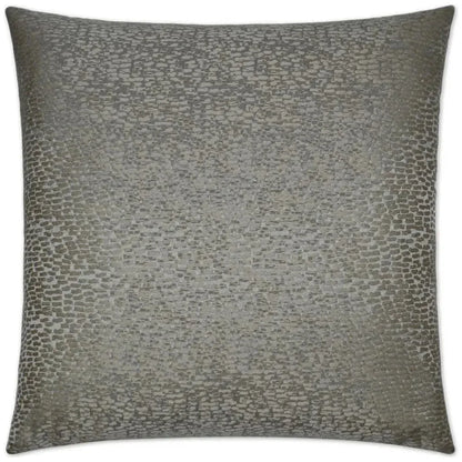 Joy Silver Grey Throw Pillow With Insert