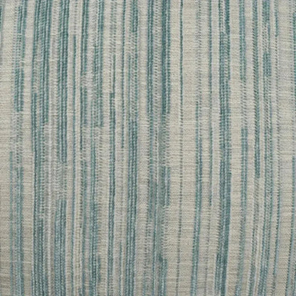 Julep Mist Stripes Teal Large Throw Pillow Insert