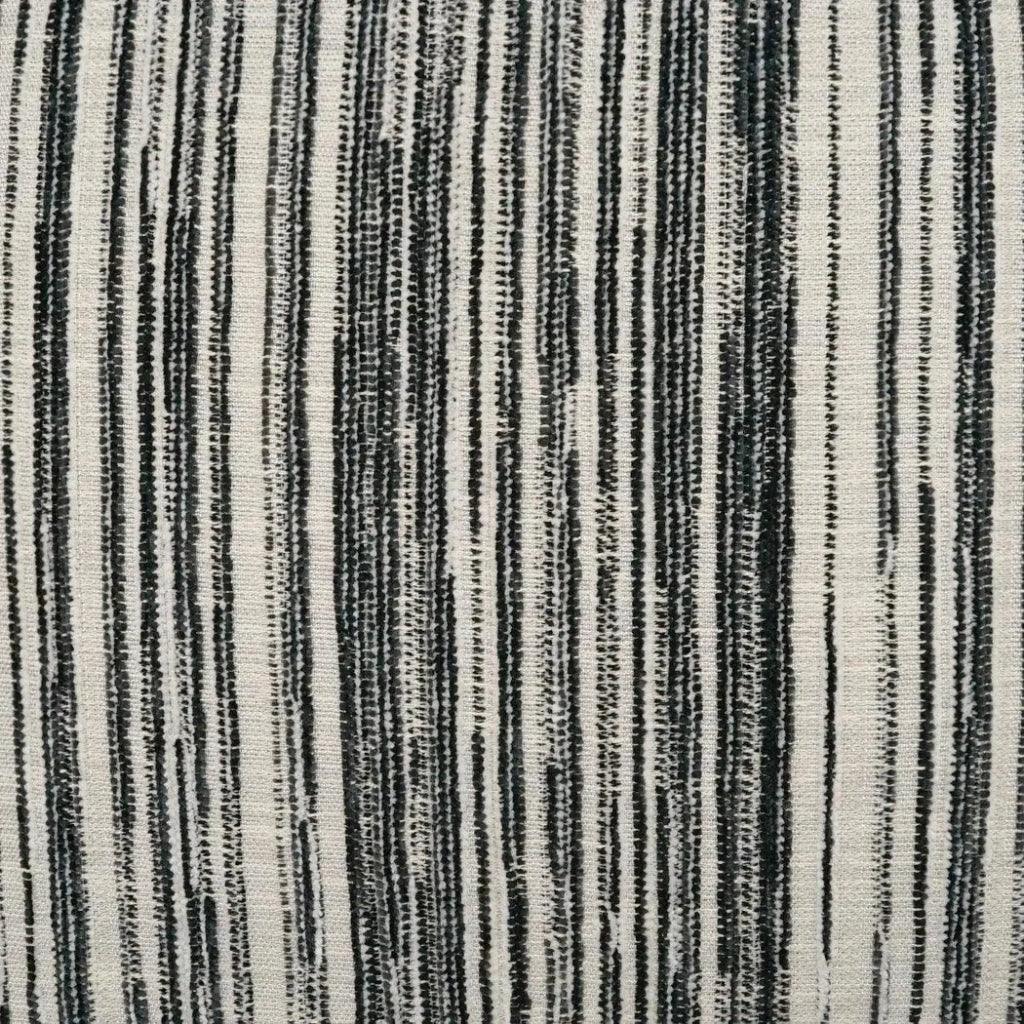 Julep Pepper Stripes Black Large Throw Pillow Insert
