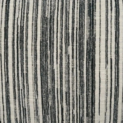 Julep Pepper Stripes Black Large Throw Pillow Insert