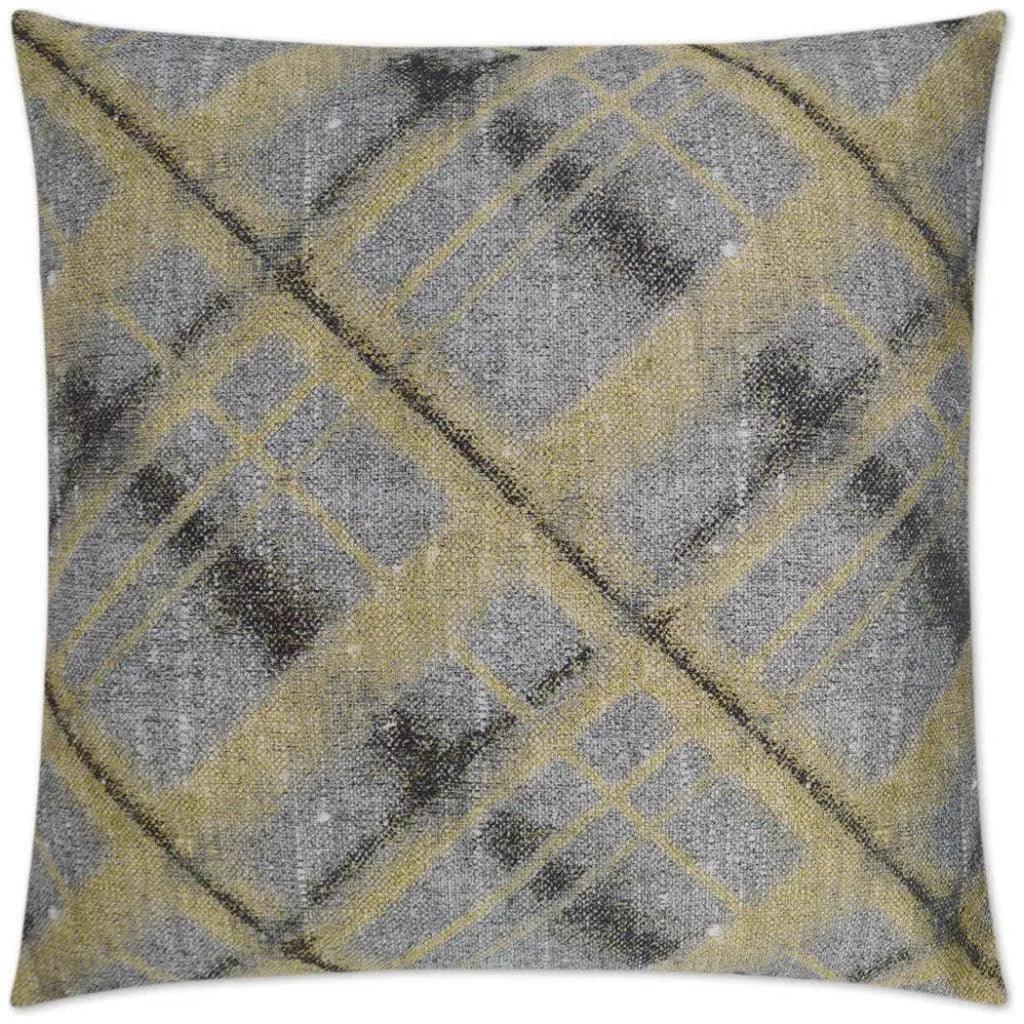 Julian Grey Throw Pillow With Insert