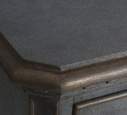 Julien Three Drawer Wood Nightstand