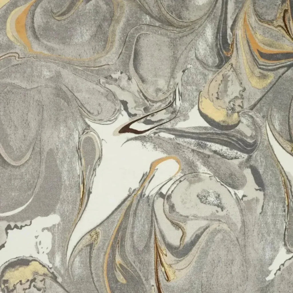 Juno Grey stone Abstract Orange Grey Large Throw Pillow