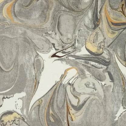 Juno Grey stone Abstract Orange Grey Large Throw Pillow