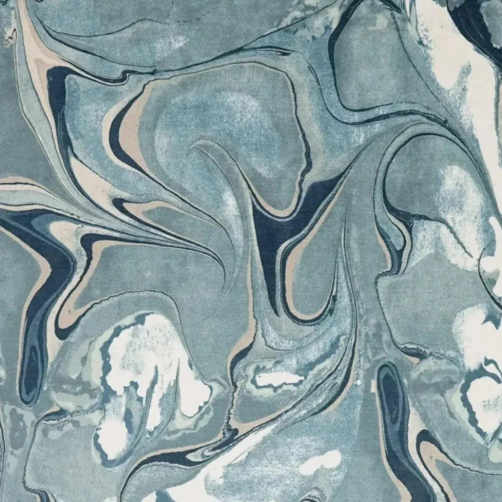 Juno River Abstract Mist Large Throw Pillow Insert