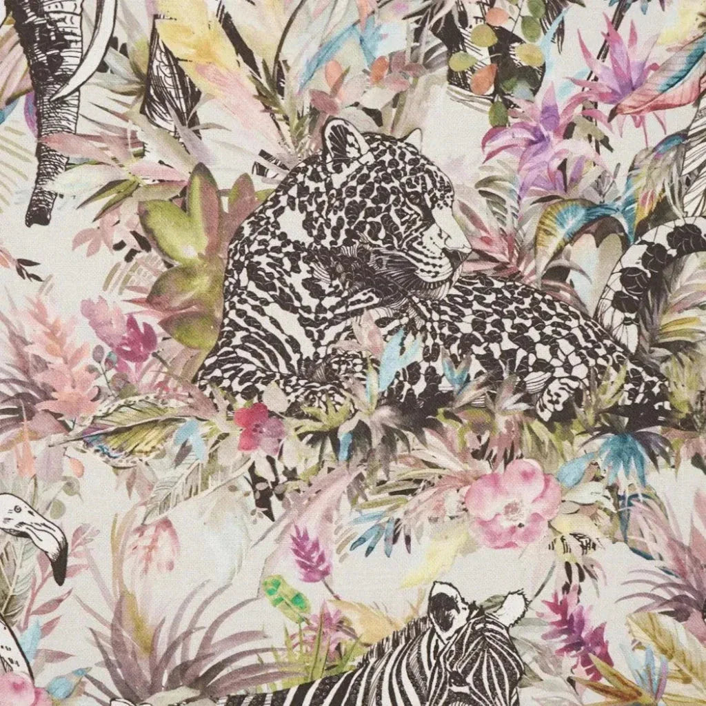 Jurassica Animal Blush Large Throw Pillow Insert