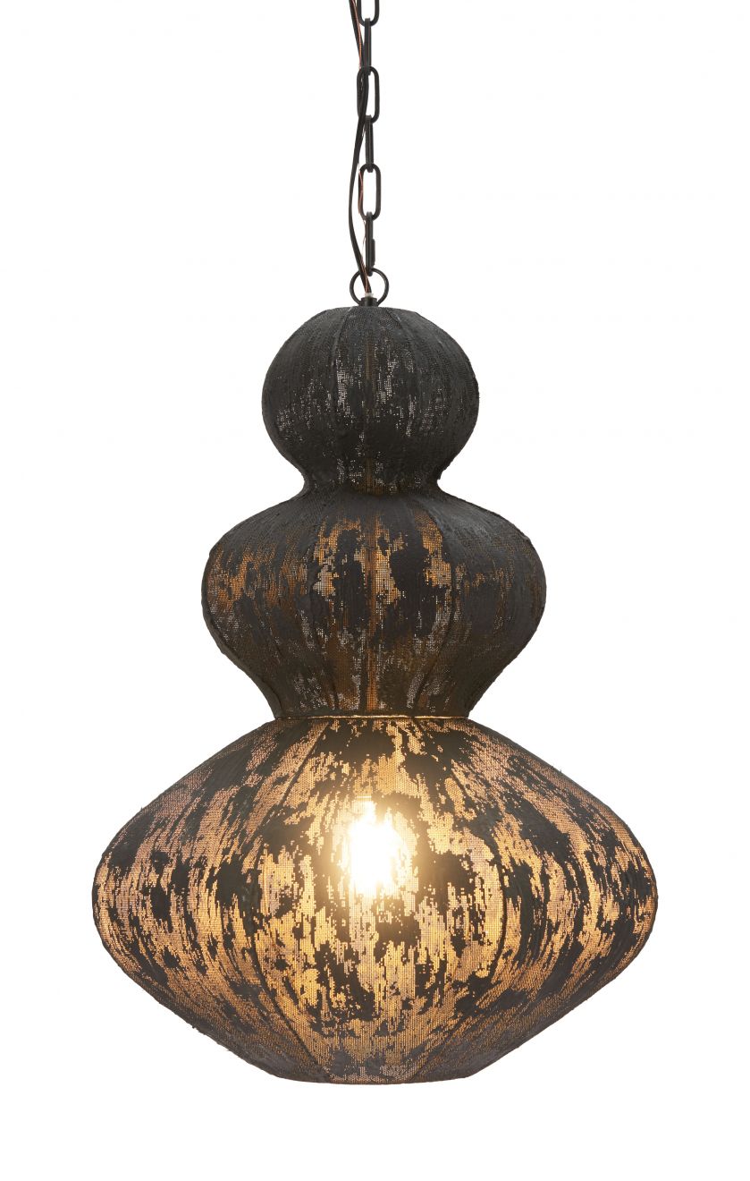 Kali Iron Black Ceiling Lamp