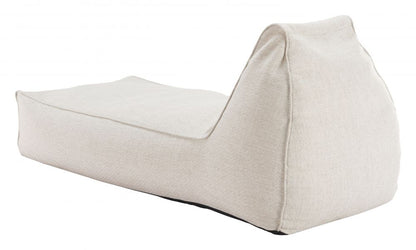 Kalm Olefin Fabric Outdoor Chaise Lounge