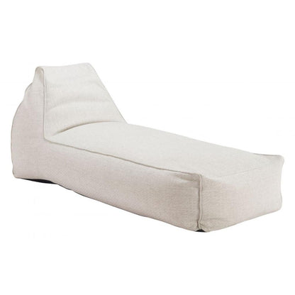 Kalm Olefin Fabric Outdoor Chaise Lounge