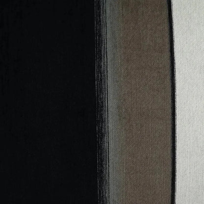 Kamara Ebony Abstract Black Large Throw Pillow Insert