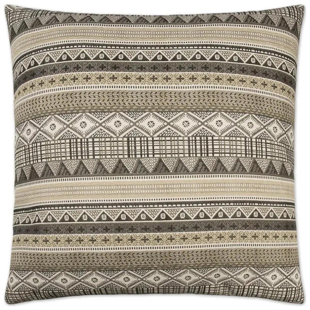 Kamba Brown Throw Pillow With Insert