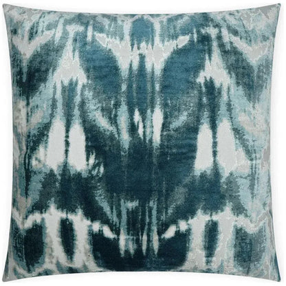 Kanoko Lagoon Global Teal Large Throw Pillow Insert