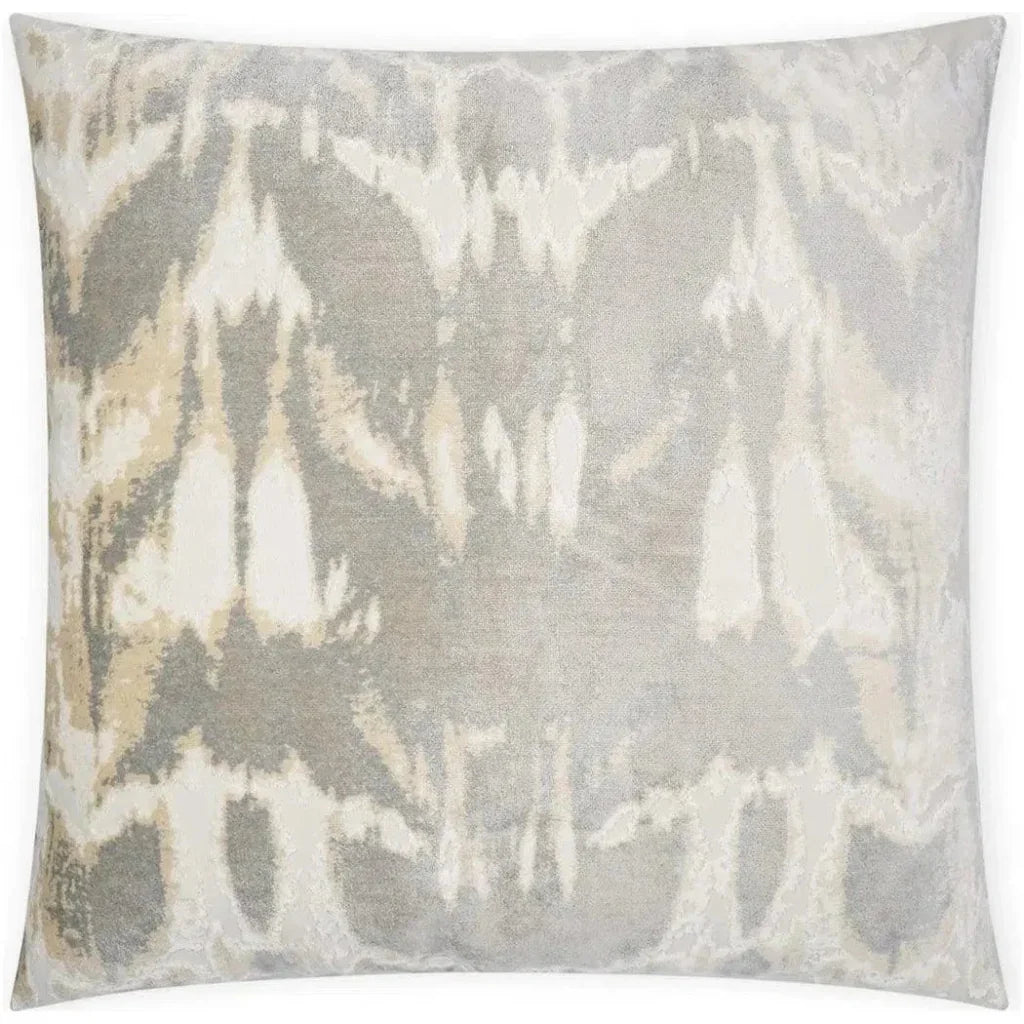 Kanoko Tranquility Grey Large Throw Pillow Insert