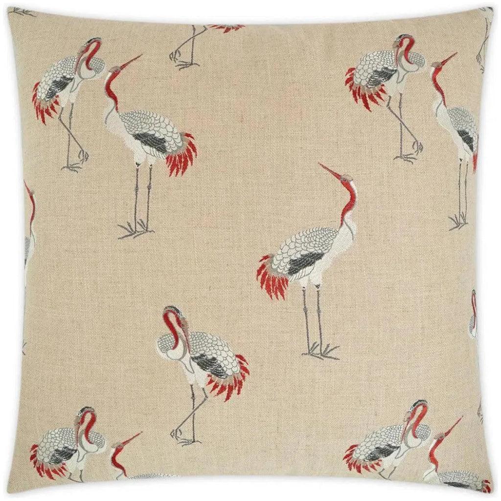 Kansha Brown Throw Pillow With Insert