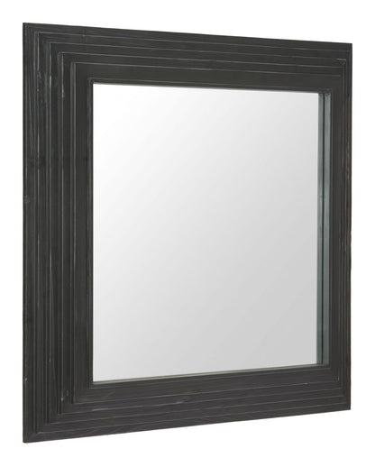 Kare Wood Frame Wall Mirror