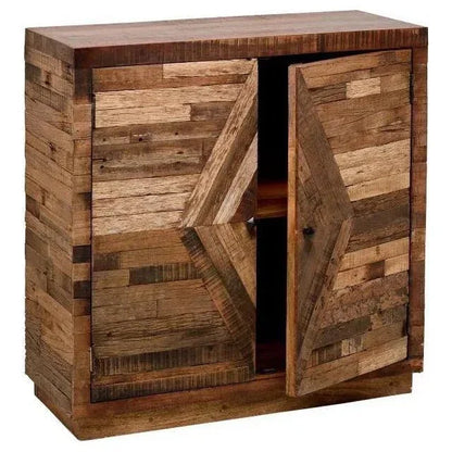 Karira Natural Wood Accent Cabinet