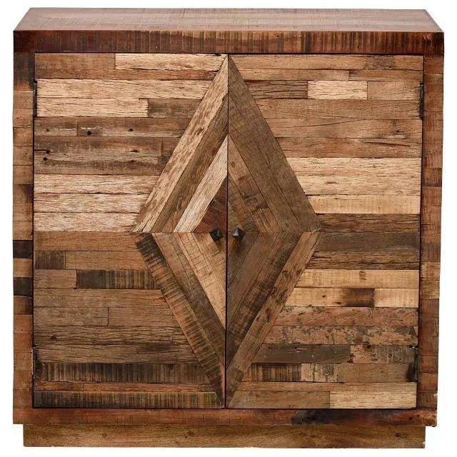 Karira Natural Wood Accent Cabinet