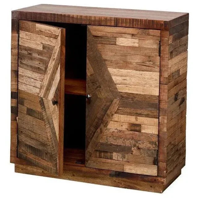 Karira Natural Wood Accent Cabinet
