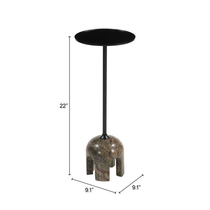 Kask Marble Base Round Side Table