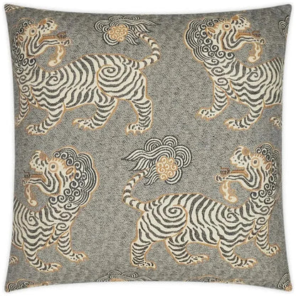 Kathmandu Onyx Tan Taupe Grey Large Throw Pillow Insert