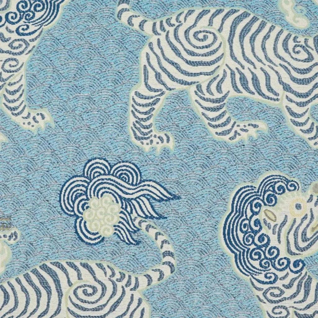 Kathmandu Porcelain Blue Large Throw Pillow Insert