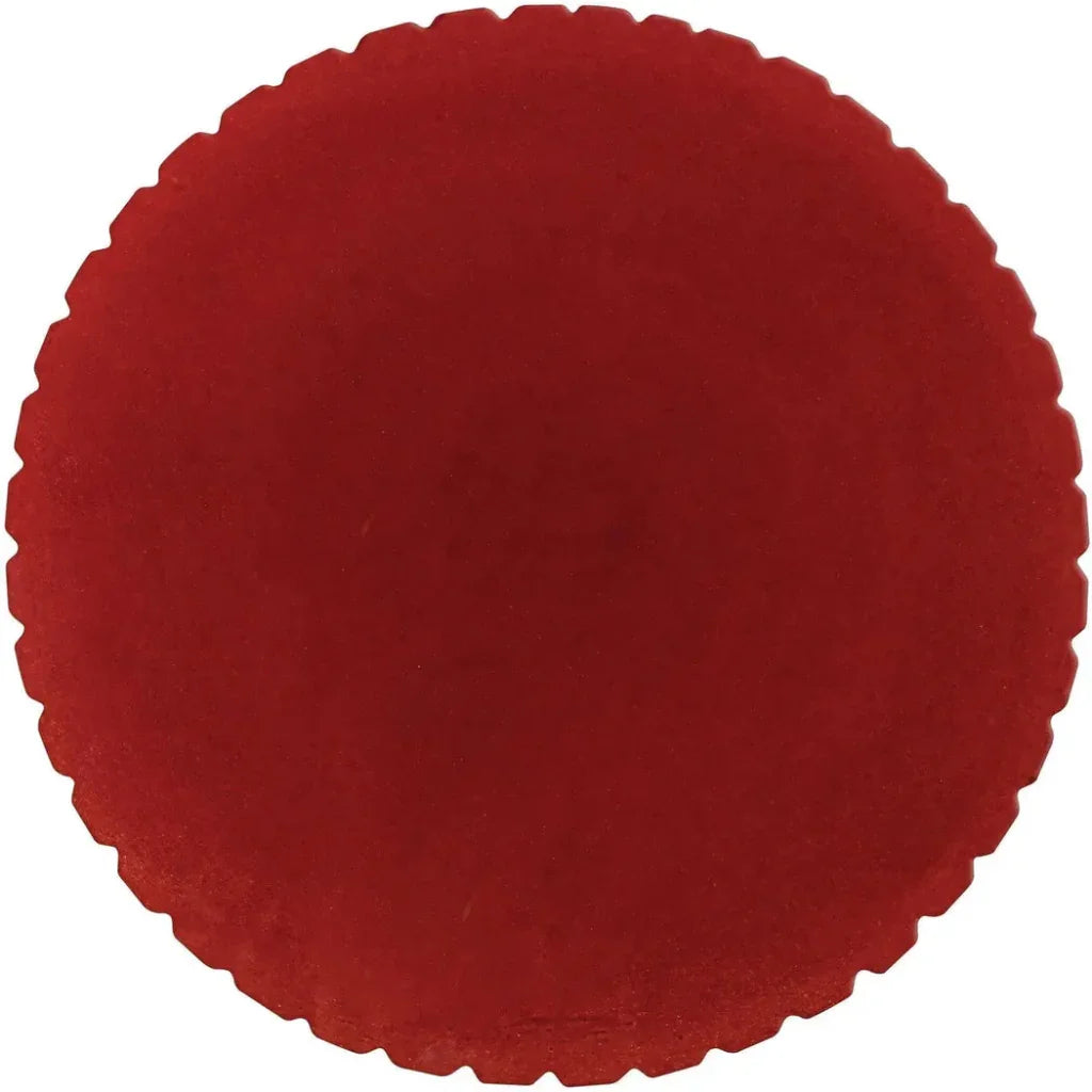 Katra Red Ceramic Outdoor Coffee Table