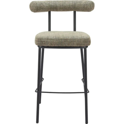Kede Green Tweed Barstool