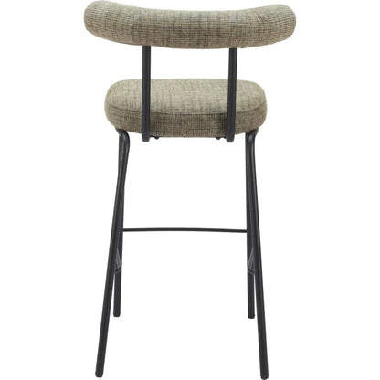 Kede Green Tweed Barstool