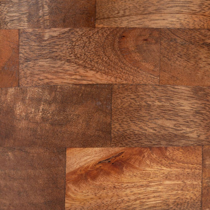 Kelk Wooden Brown Side Table