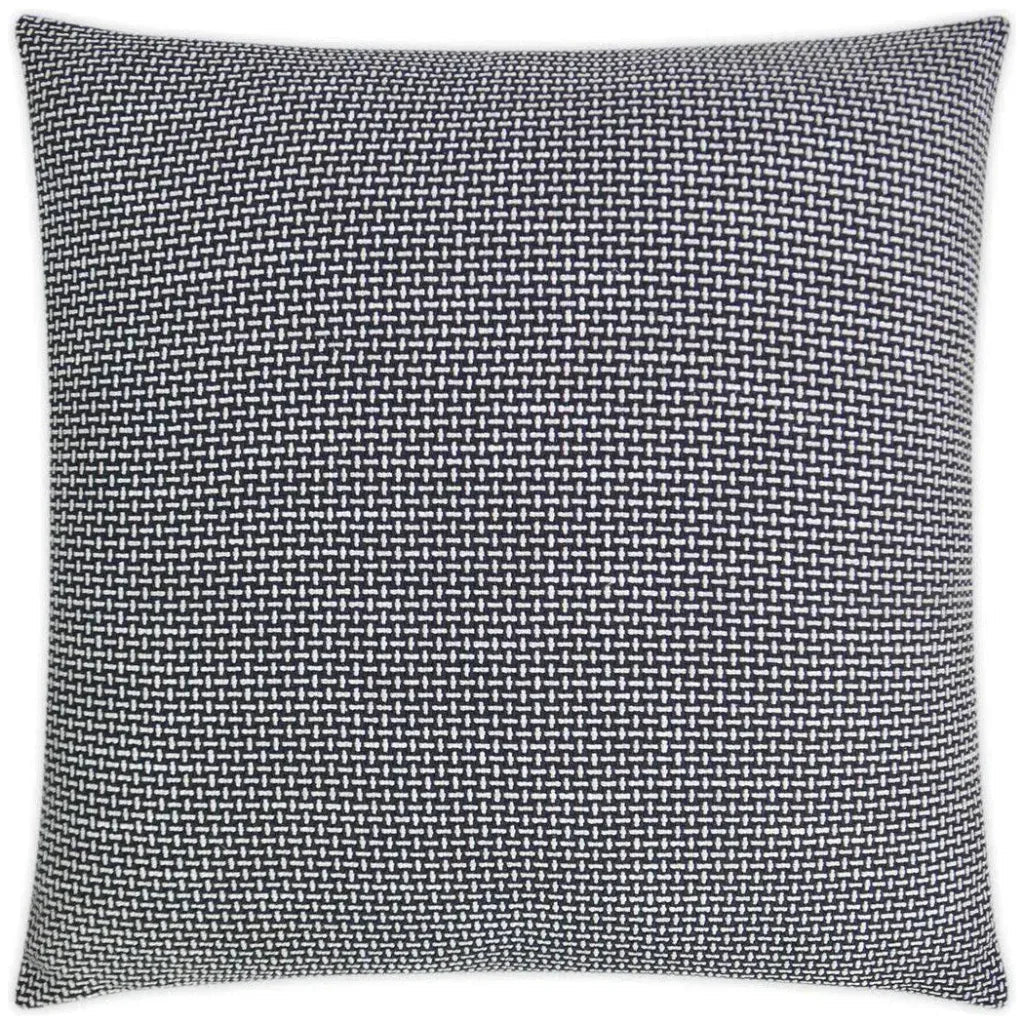 Keller Black Throw Pillow With Insert