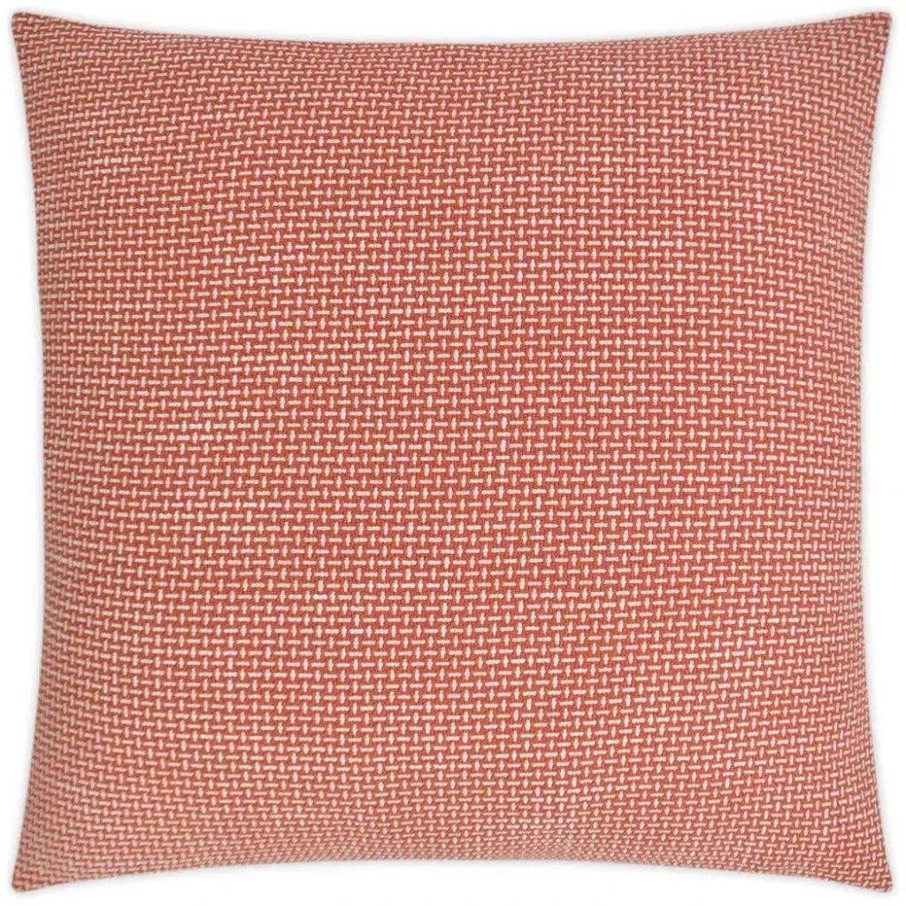 Keller Papaya Red Throw Pillow With Insert