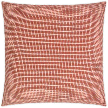 Keller Papaya Red Throw Pillow With Insert