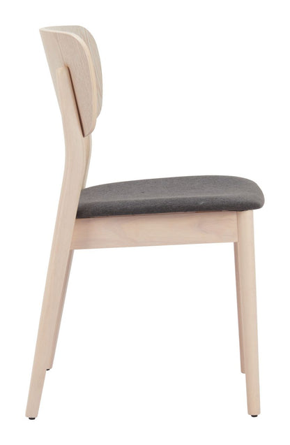 Kellua Fabric Armless Dining Chair 2PC