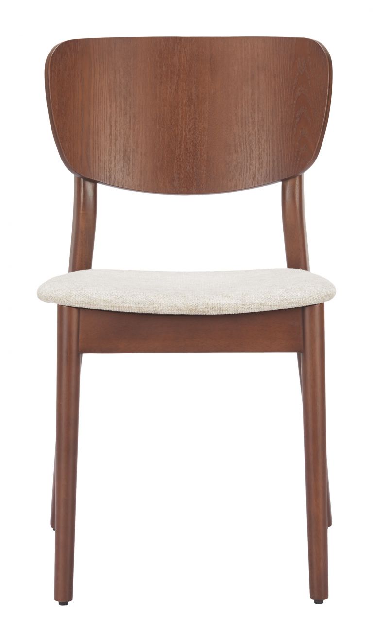 Kellua Fabric Armless Dining Chair 2PC