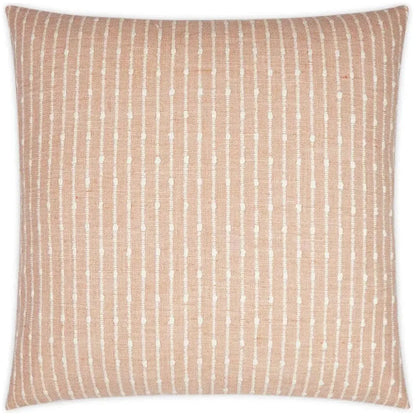 Kemp Blush Stripes Blush Large Throw Pillow Insert