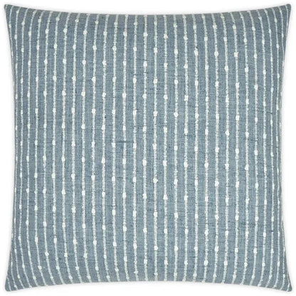 Kemp Denim Stripes Blue Large Throw Pillow Insert