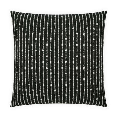 Kemp Handmade Black Throw Pillow